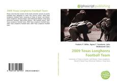 Обложка 2009 Texas Longhorns Football Team