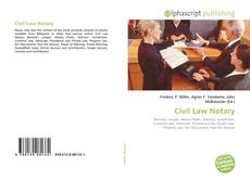 Copertina di Civil Law Notary