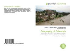 Buchcover von Geography of Colombia