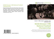 Borítókép a  NCAA Division I FBS National Football Championship - hoz