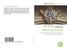 Bookcover of Address (Geography)