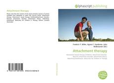 Bookcover of Attachment therapy