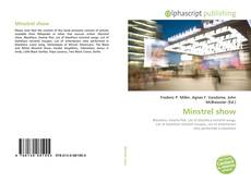 Bookcover of Minstrel show