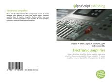 Bookcover of Electronic amplifier