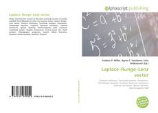 Bookcover of Laplace–Runge–Lenz vector