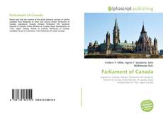 Bookcover of Parliament of Canada