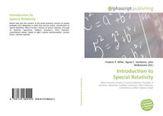 Bookcover of Introduction to Special Relativity