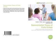 Couverture de Representation Theory of Finite Groups