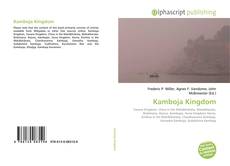 Bookcover of Kamboja Kingdom