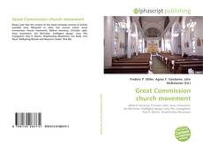 Bookcover of Great Commission church movement