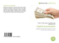 Bookcover of Capital accumulation