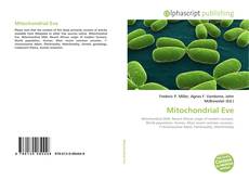 Bookcover of Mitochondrial Eve