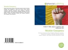 Bookcover of Nicolae Ceauşescu