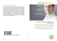 Duality (Mathematics)的封面