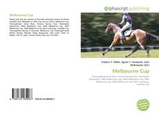 Melbourne Cup的封面
