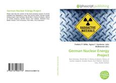 German Nuclear Energy Project的封面