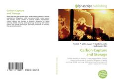 Capa do livro de Carbon Capture and Storage 
