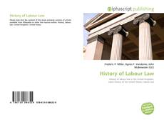 Copertina di History of Labour Law