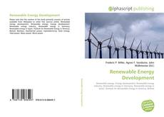 Bookcover of Renewable Energy Development