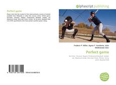 Perfect game kitap kapağı