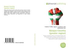 Basque Country (greater region) kitap kapağı