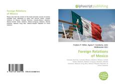 Bookcover of Foreign Relations of Mexico