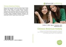 Capa do livro de Chinese American history 