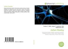 Bookcover of Julian Huxley
