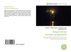 Capa do livro de Project Orion (nuclear propulsion) 