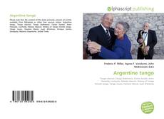 Bookcover of Argentine tango