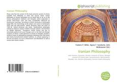 Portada del libro de Iranian Philosophy
