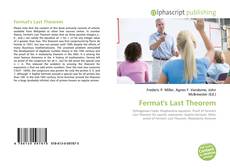 Copertina di Fermat's Last Theorem