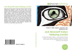 Buchcover von Jack Abramoff Indian lobbying scandal