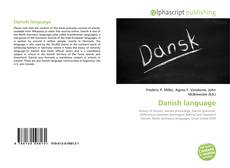 Copertina di Danish language