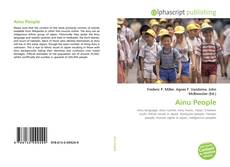 Buchcover von Ainu People
