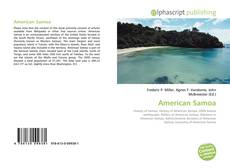 Bookcover of American Samoa