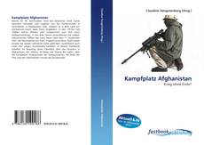Portada del libro de Kampfplatz Afghanistan