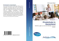 Privatschulen in Deutschland的封面