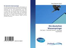 Die deutschen Wasserspringer kitap kapağı
