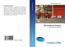 Portada del libro de Pauvreté en France