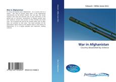 War in Afghanistan的封面