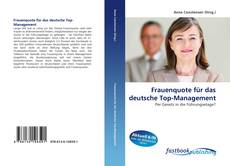 Portada del libro de Frauenquote für das deutsche Top-Management