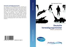 Portada del libro de Deutsche Verteidigungsminister