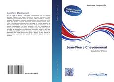 Couverture de Jean-Pierre Chevènement