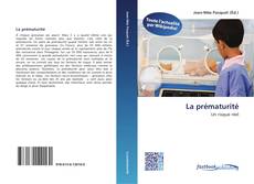 Couverture de La prématurité