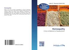 Bookcover of Homeopathy