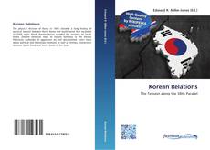 Bookcover of Korean Relations