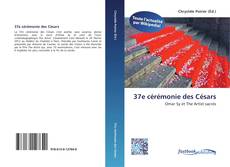 Bookcover of 37e cérémonie des Césars