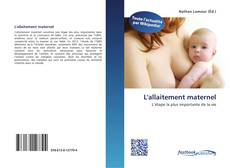 Bookcover of L'allaitement maternel