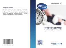 Bookcover of Trouble du sommeil